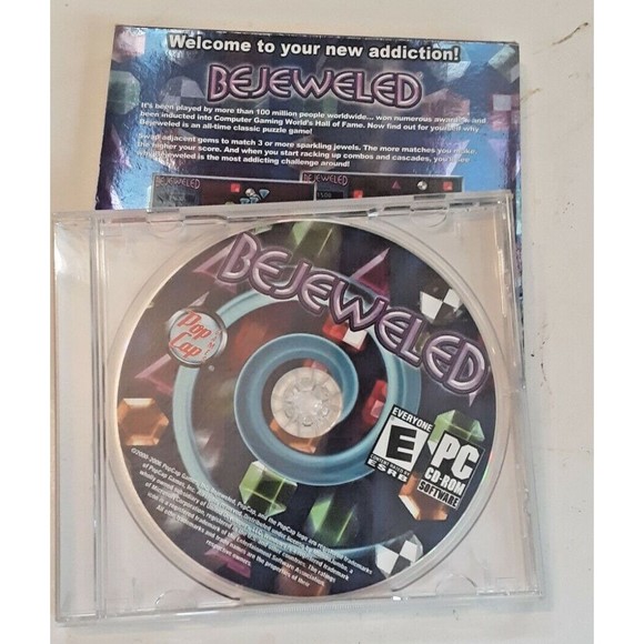 Bejeweled PC CD ROM PopCap Games 2005 For Windows 98/Me/2000/XP E for Everyone - Picture 3 of 5
